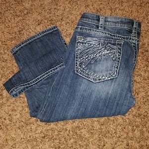 Silver Capris. Good used condition.